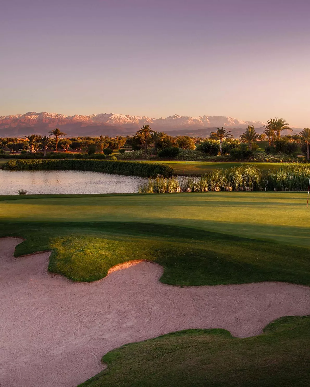 Golfbaan bij Marrakech