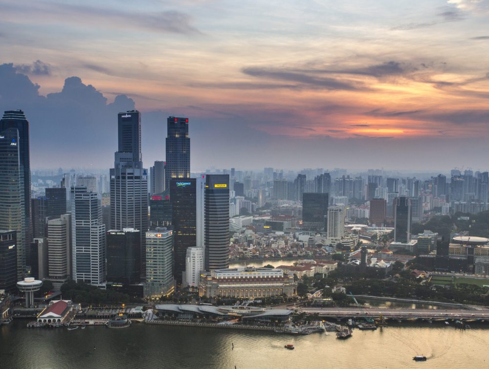 Singapore skyline